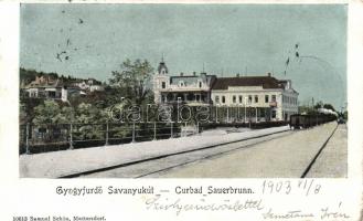 Savanyúkút railway station (small tear)