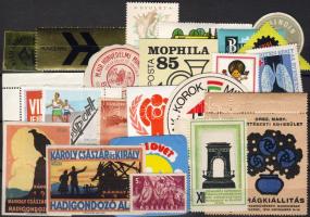 1914-1985 25db régi és modern magyar leévlzáró