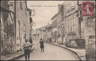 Saint-Dizier Emile Zola street (fa)