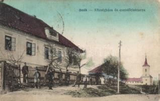 Szék town hall, gendarmerie barracks (Rb)