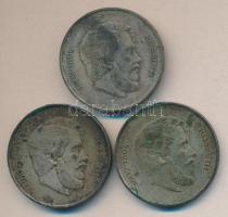 1947. 5Ft Ag "Kossuth" (3x) T:3