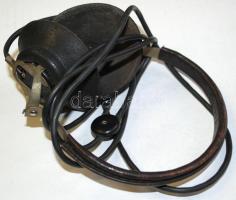cca 1940 Harckocsikhoz való orosz fülhallgató jó állapotban /  Old Russian military headset in good condition