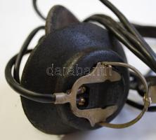 cca 1940 Harckocsikhoz való orosz fülhallgató jó állapotban / 
Old Russian military headset in good ...