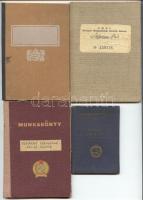 1937-1988 Különféle okmányok és fényképes dokumentumok, többek között betéti könyv, fényképes cseléd...