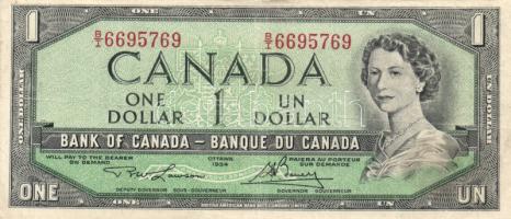 Kanada 1967. 1$ "Centennial" emlékkiadás (2x) + 1961-72. 1$ + 1973-74. 1$ T:II,II- Canada 1967.  Dollar "Centennial" commemorative issue (2x) + 1961-72. 1 Dollar sign.: Beattie-Rasminsky (2x) + 1973-74. 1 Dollar C:XF,VF