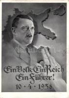 Adolf Hitler, NS propaganda, Wien 1938 So.Stpl (gluemark)