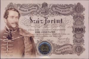 2002. 100Ft "Kossuth" elsőnapi veret sorszámozott díszlapon T:BU Csak 12.000db!