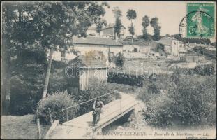 Bourbonne-les-Bains, Passerelle de Montlétang / bridge (EK)