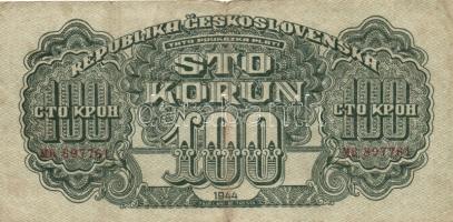 Csehszlovákia 1944. Vöröshadsereg" 1K + 5K T:I- + 20K + 100K T:II-,III
Czechoslovakia 1944. &qu...