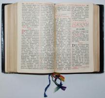 Breviarium Romanum I-IV. Torino-Róma, 1949, Marietti. Aranyozott egészbőr kötésben, védőborítóval, aranyozott lapszélekkel díszdobozban, szép állapotban /  Latin breviary, full leather binding, dust jacket, gold plated fore edges, in box, good condition