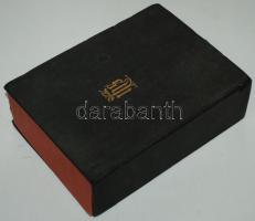 Breviarium Romanum I-IV. Torino-Róma, 1949, Marietti. Aranyozott egészbőr kötésben, védőborítóval, a...