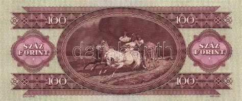 1960. 100Ft alacsony sorozatszám T:II/II- + 1962. 100Ft T:I-
