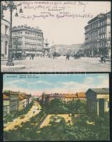 5 db régi Budapest benne lithok (az egyik sérült)