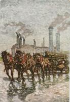 Dreher Bak beer, carriage s: Garay