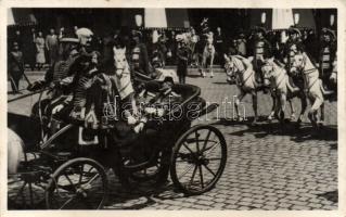 Budapest Horthy Miklós és III. Viktor Emánuel olasz király