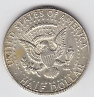 Amerikai Egyesült Államok 1967. 1/2$ Ag "Kennedy" T:2 
USA 1967. 1/2 Dollar Ag "Kenne...