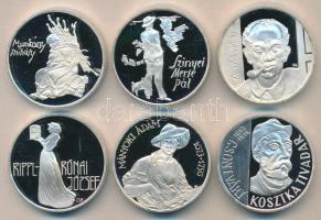 1976-1977. 200Ft Ag "Derkovits, Szinyei, Munkácsi, Mányoki, Rippl-Rónai, Csontváry" a komp...