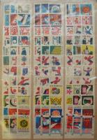 296db magyar és csehszlovák gyufacímke sorozatokkal és 6db klf gyufacímke emléklap a 190 éves Diósgy...