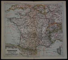 cca 1890 17 db térkép a Hickmans zsebatlaszból. Európai országok, Magyarországgal is / 17 European m...