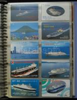 Nagy telefonkártya motívumgyűjtemény: hajók, vonatok, villamosok, repülők, autók 797 darab, mind kül...