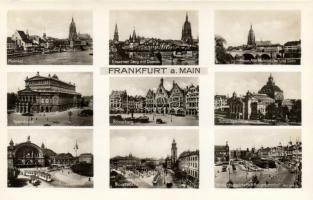 Frankfurt with railway station