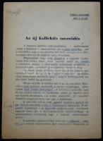 1949 7 db politikai tájékoztató és kommunista agitprop kiadvány