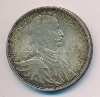 1935. 2P Ag "Rákóczi" T:2 patina