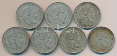 1947. 5Ft Ag "Kossuth" (7x) T:3