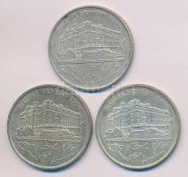 1993. 200Ft Ag "MNB" (3x) T:2-