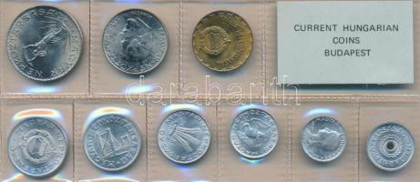 1981. 2f-10Ft 9db klf érmés forgalmi sor fóliatokban T:1