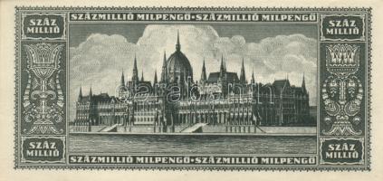 1946. 100.000.000MP (3x) színváltozatok T:I,I-