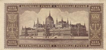 1946. 100.000.000P (12x) alacsony sorozatszámúak T:II,II-,III