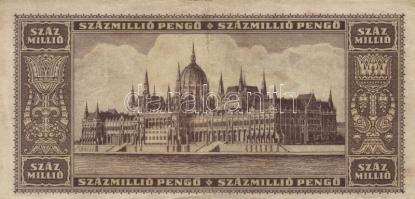 1946. 100.000.000P (12x) alacsony sorozatszámúak T:II,II-,III