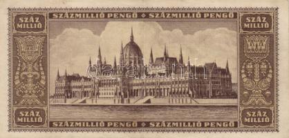 1946. 100.000.000P (12x) alacsony sorozatszámúak T:II,II-,III