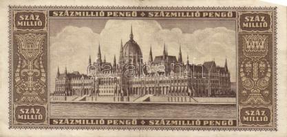 1946. 100.000.000P (12x) alacsony sorozatszámúak T:II,II-,III