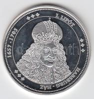 DN "Magyarország Keresztény Királyai / I. Lipót 1657-1705" Ag(0.333) emlékérem, (20g/38,61mm) T:PP 5000db