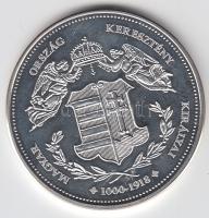 DN "Magyarország Keresztény Királyai / I. Mátyás 1458-1490" Ag(0.333) emlékérem, (20g/38,6...