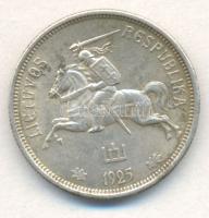 Litvánia 1925. 5L Ag T:2 ph.
Lithuania 1925. 5 Litai Ag C:XF ph