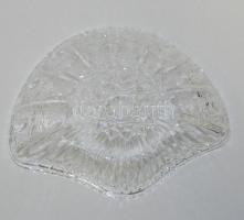 Poprádi kézzel metszett kristály tálka díszdobozban / 
Hand cut crystal bowl in gift box 11,5x10cm