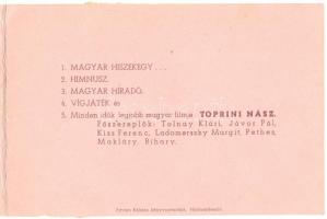 1940 Meghívó Sajó Károly hajduszoboszlói mozijának megnyitására