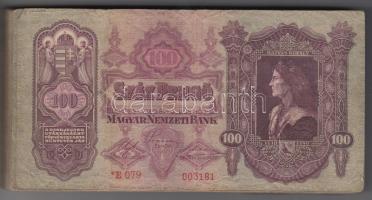 1930. 100P (100x) kétféle sorszámozás T:legtöbb III (II,II-)