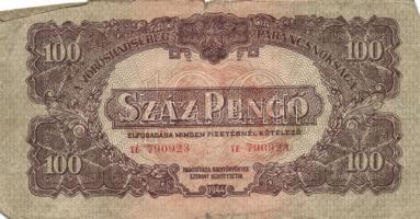 1944. 100P "A Vöröshadsereg Parancsnoksága" (10x) T:III