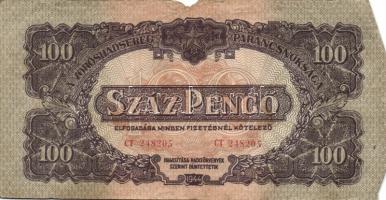 1944. 100P "A Vöröshadsereg Parancsnoksága" (10x) T:III