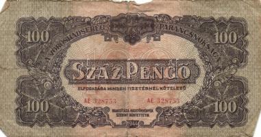 1944. 100P "A Vöröshadsereg Parancsnoksága" (10x) T:III