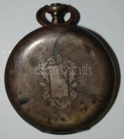 cca 1930 Tavannes Watch Co. svájci ezüst (Ag) zsebóra 800-as svájci tisztaságjelzéssel. Rossz állapo...