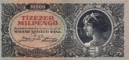 1946. 10.000MP (6x) köztük színváltozatok T:I-,II