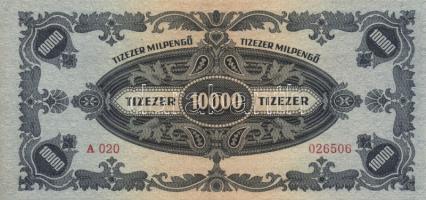 1946. 10.000MP (6x) köztük színváltozatok T:I-,II