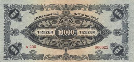 1946. 10.000MP (6x) köztük színváltozatok T:I-,II