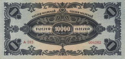 1946. 10.000MP (6x) köztük színváltozatok T:I-,II