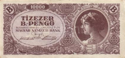 1946. 10.000BP (13x) T:II,II-,III